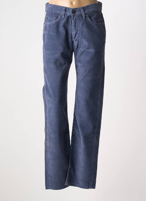 Pantalon droit bleu JOST femme