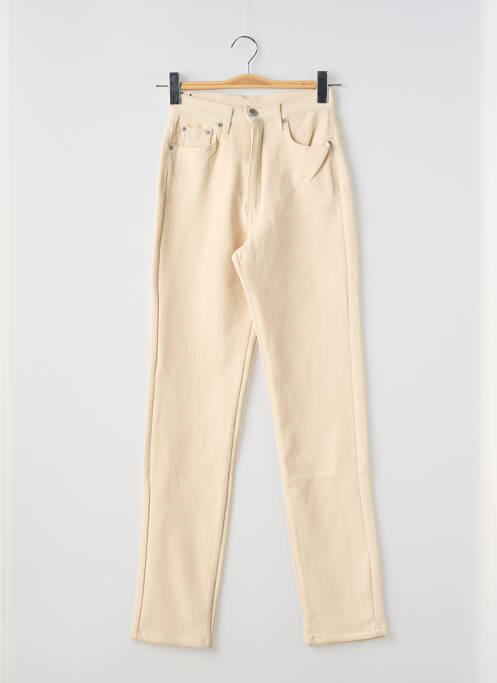 Pantalon slim beige ATLANTA femme