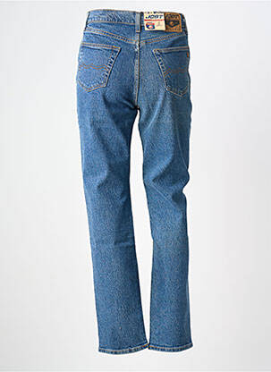 Jeans coupe slim stretch taille haute bleu JOST femme