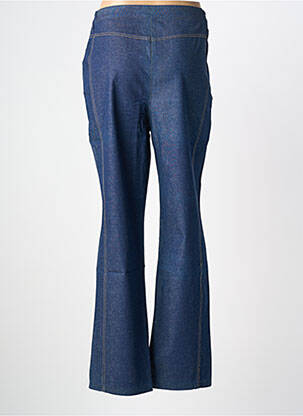 Jeans coupe droite taille normale taille normale bleu ZOE femme