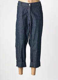 Pantalon 7/8 stretch taille normale bleu JOST femme