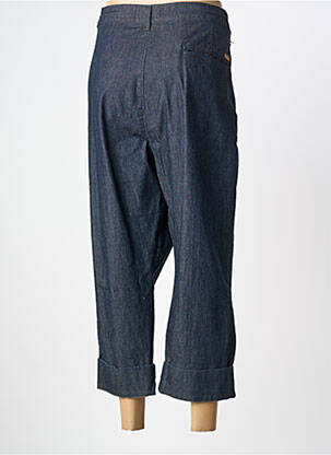 Pantalon 7/8 stretch taille normale bleu JOST femme