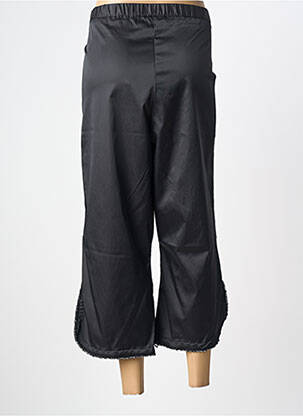 Pantacourt taille élastique taille normale noir GIANI FORTE femme