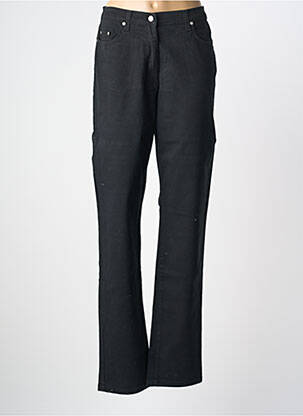 Jeans coupe slim taille normale taille normale noir JOST femme
