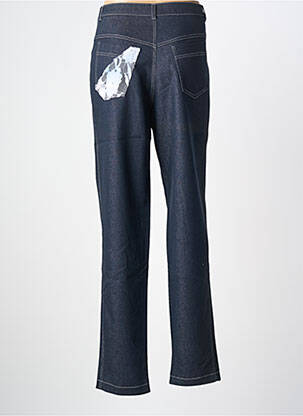 Pantalon slim stretch taille normale bleu BEVERLY femme