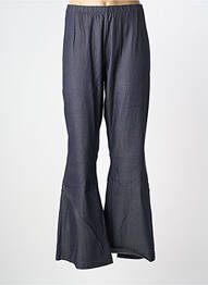 Pantalon flare taille élastique taille normale bleu GIANI FORTE femme