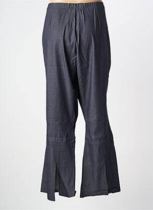 Pantalon flare taille élastique taille normale bleu GIANI FORTE femme