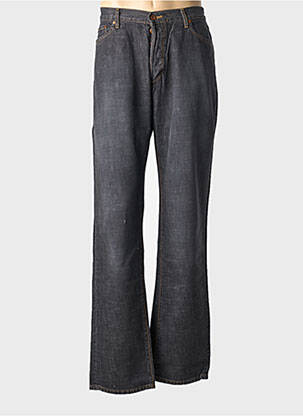 Jeans coupe droite stretch taille normale noir JOST femme