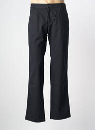 Pantalon slim tissage popeline taille normale noir ESPLANADE homme