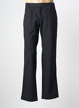 Pantalon slim tissage popeline taille normale noir ESPLANADE homme