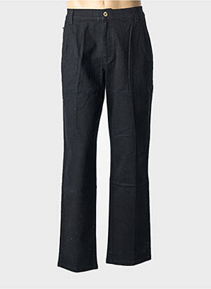 Pantalon chino stretch taille haute noir JOST homme