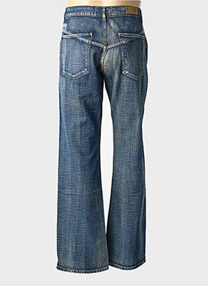 Jeans coupe droite stretch taille normale bleu GILÏANO homme
