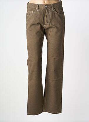 Jeans coupe droite marron JOST femme