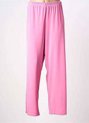 Pantalon droit rose GIANI FORTE femme