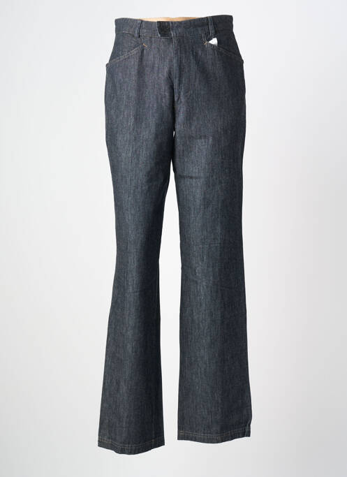 Jeans coupe droite taille haute taille haute noir ESPLANADE femme
