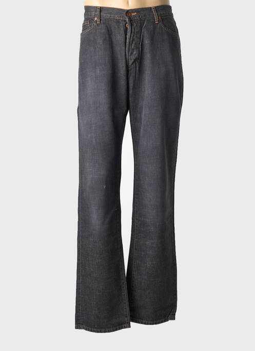 Jeans coupe droite stretch taille normale noir JOST femme