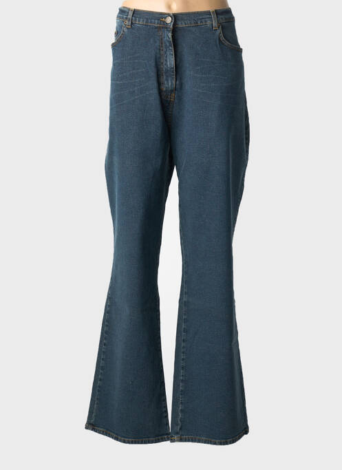 Jeans coupe droite bleu KIABI femme