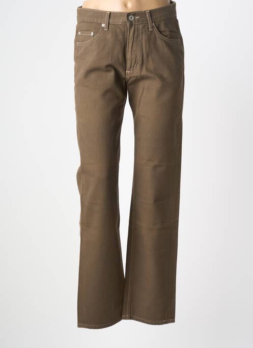 Jeans coupe droite marron JOST femme