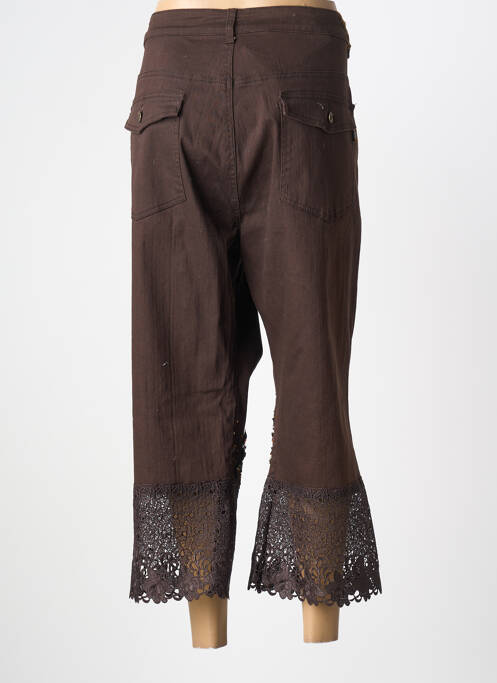 Pantacourt marron NANA BELLE femme