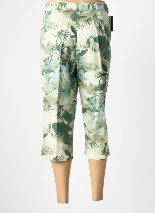 Pantacourt vert LUCCHINI femme
