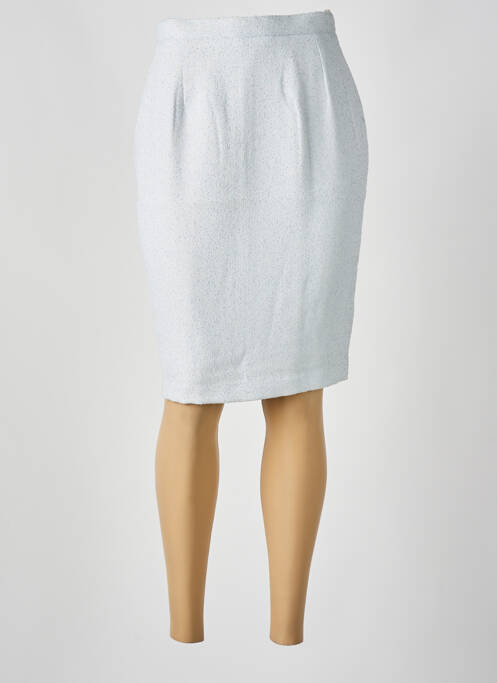 Jupe mi-longue bleu MOTYS COLLECTION femme