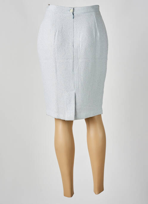 Jupe mi-longue bleu MOTYS COLLECTION femme