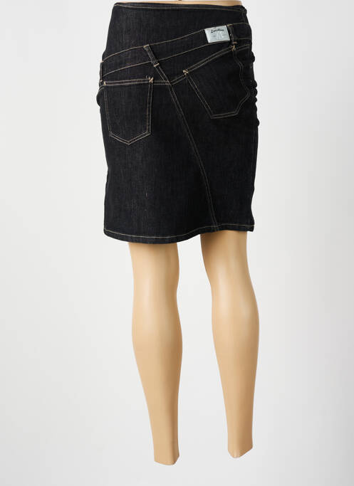 Jupe mi-longue noir LUCCHINI femme