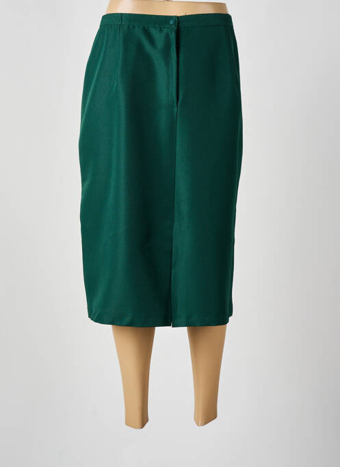 Jupe mi-longue vert A PARIS femme
