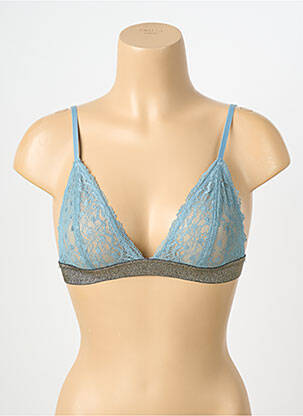 Soutien-gorge sans armature bralettes bleu ICONE femme