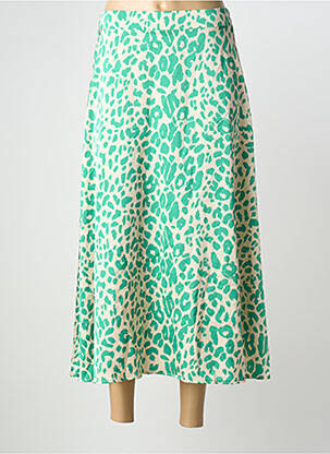 Jupe longue vert VINTAGE LOVE femme