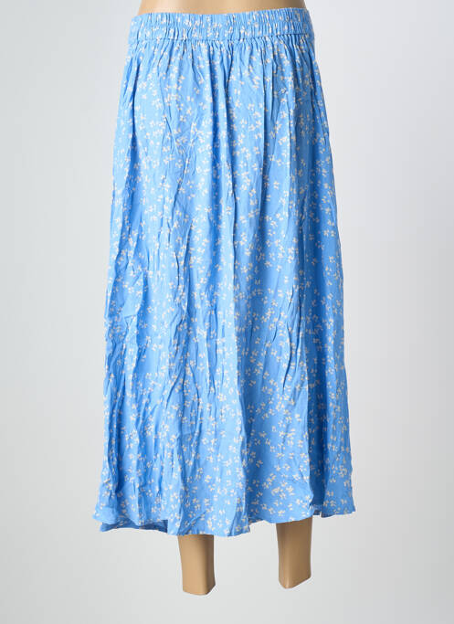 Jupe longue bleu GRACE & MILA femme