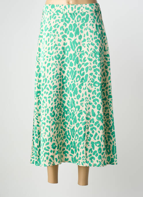 Jupe longue vert VINTAGE LOVE femme
