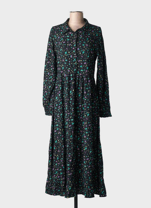 Robe longue noir ANGE femme