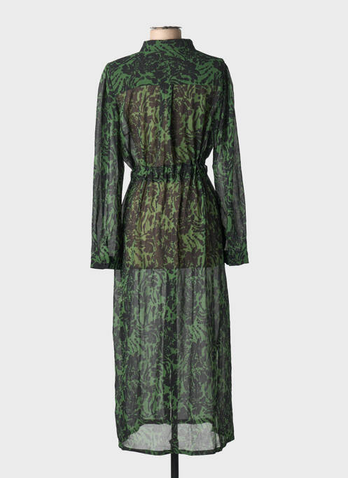 Robe longue vert GRACE & MILA femme