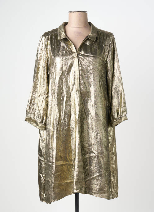 Robe mi-longue or RUE DES ABBESSES femme