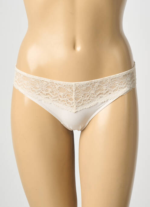 Tanga beige ICONE femme