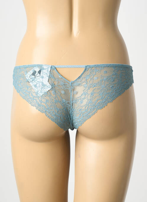 Tanga bleu ICONE femme