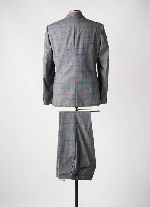 Costume de ville finition intérieure doublure satiné gris HUGO BOSS homme