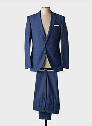 Costume de ville manches longues bleu HUGO BOSS homme