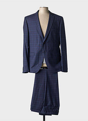 Costume de ville manches longues bleu HUGO BOSS homme