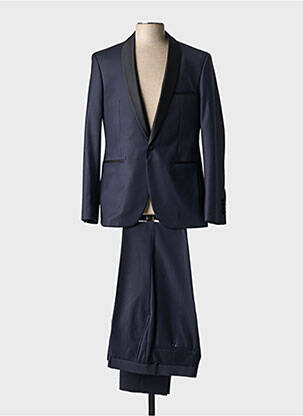 Costume de ville manches longues bleu EMMANUELLE KHANH homme