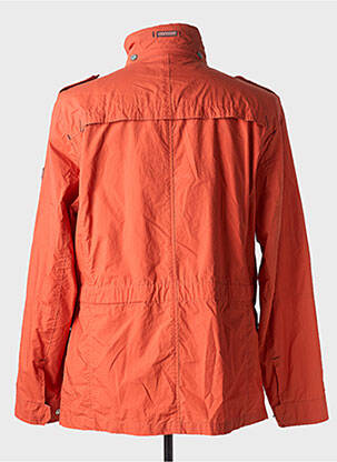 Veste casual coupe droite orange BUGATTI homme