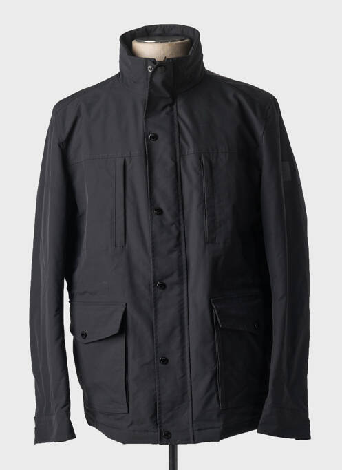 Blouson noir HUGO BOSS pour homme