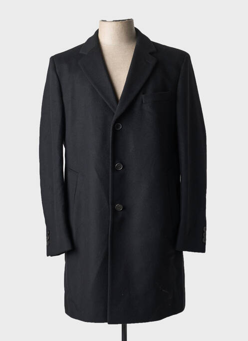 Manteau long noir HUGO BOSS pour homme