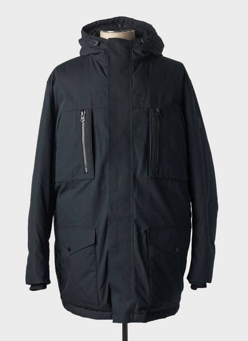 Parka noir HUGO BOSS pour homme