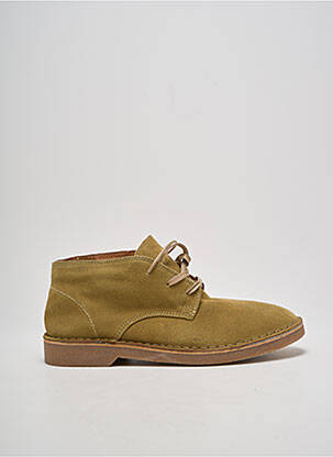 Bottines/boots nubuck talon bas vert SELECTED homme