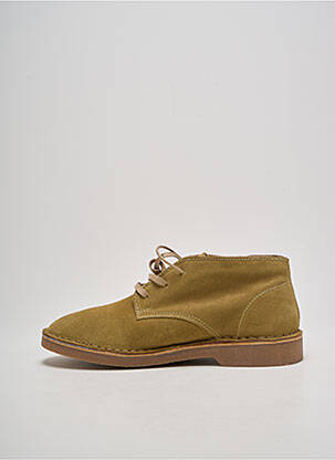 Bottines/boots nubuck talon bas vert SELECTED homme