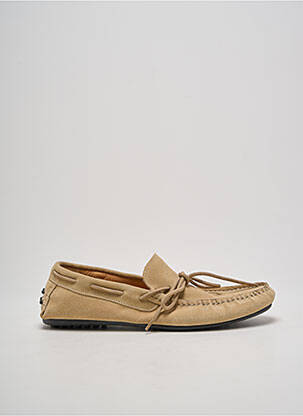Chaussures bâteau bout rond bout rond beige SELECTED homme