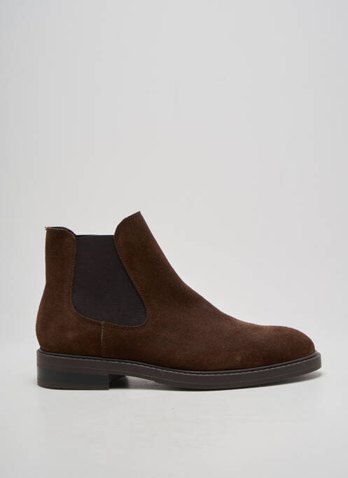 Bottines/Boots marron SELECTED pour homme