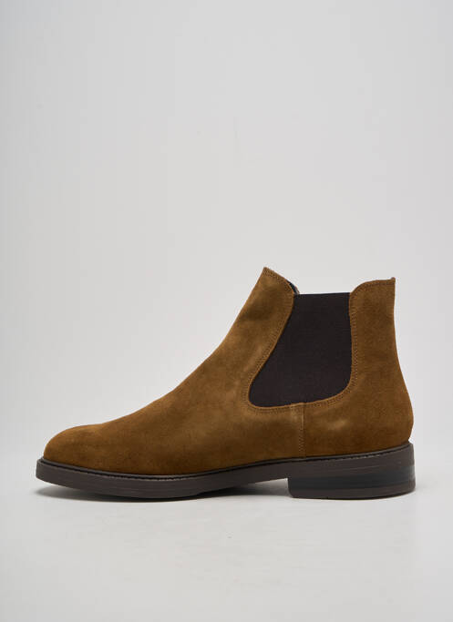 Bottines/Boots marron SELECTED pour homme